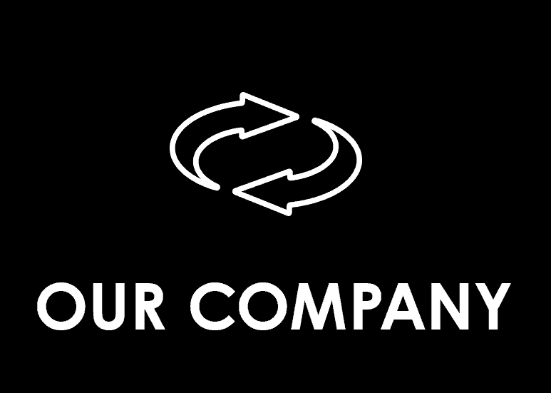 Switch Karma Wheel Icon with the text 'Our Company'
